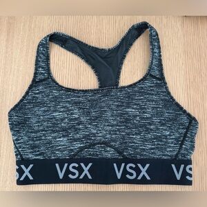 Black & white Victoria's Secret sports bra #activewear